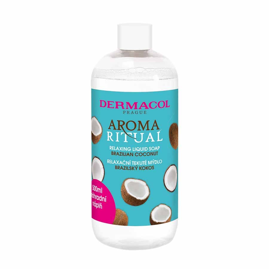 Dermacol Aroma Ritual - náhr. náplň tek. mýdlo brazilský kokos