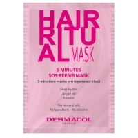 Dermacol Hair Ritual 5 Minutes SOS Repair Mask