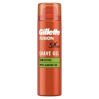 Gillette Fusion Sensitive Gel Almond Oil