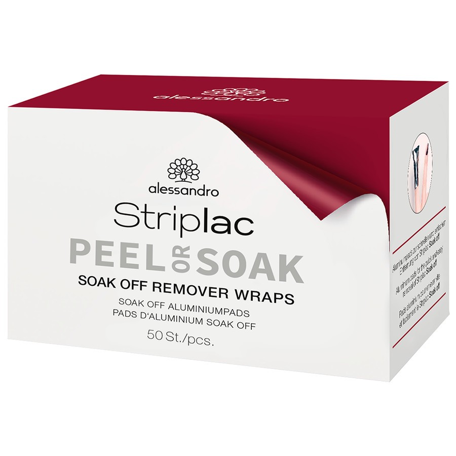 Alessandro Striplac Soak Off Remover Wraps