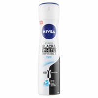 Nivea Sprej antiperspirant Black & White Invisible Pure