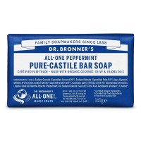 Dr. Bronner's Peppermint Pure-Castile Bar Soap