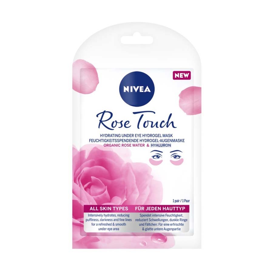 Nivea Face Rose Care Textile Under Eye Mask