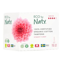Eco By Naty Dámské Eco Tampóny Naty - Super Plus