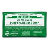 Dr. Bronner's Almond Pure-Castile Bar Soap