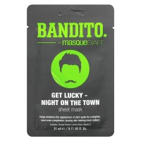 masqueBAR Bandito Get Lucky Night on the Town Sheet Mask