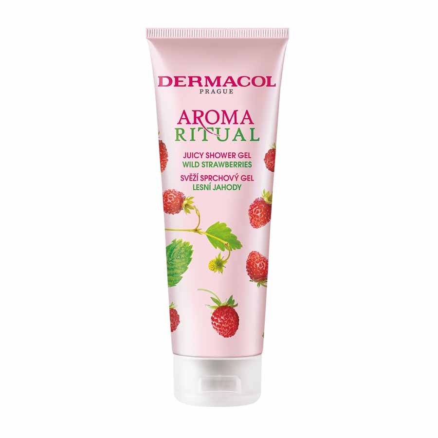 Dermacol Aroma Ritual - svěží sprchový gel lesní jahody