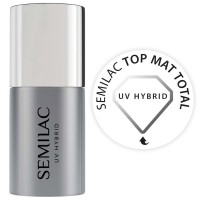 Semilac UV Top Coat Mat Total