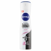 Nivea Sprej antiperspirant Black & White Invisible Clear
