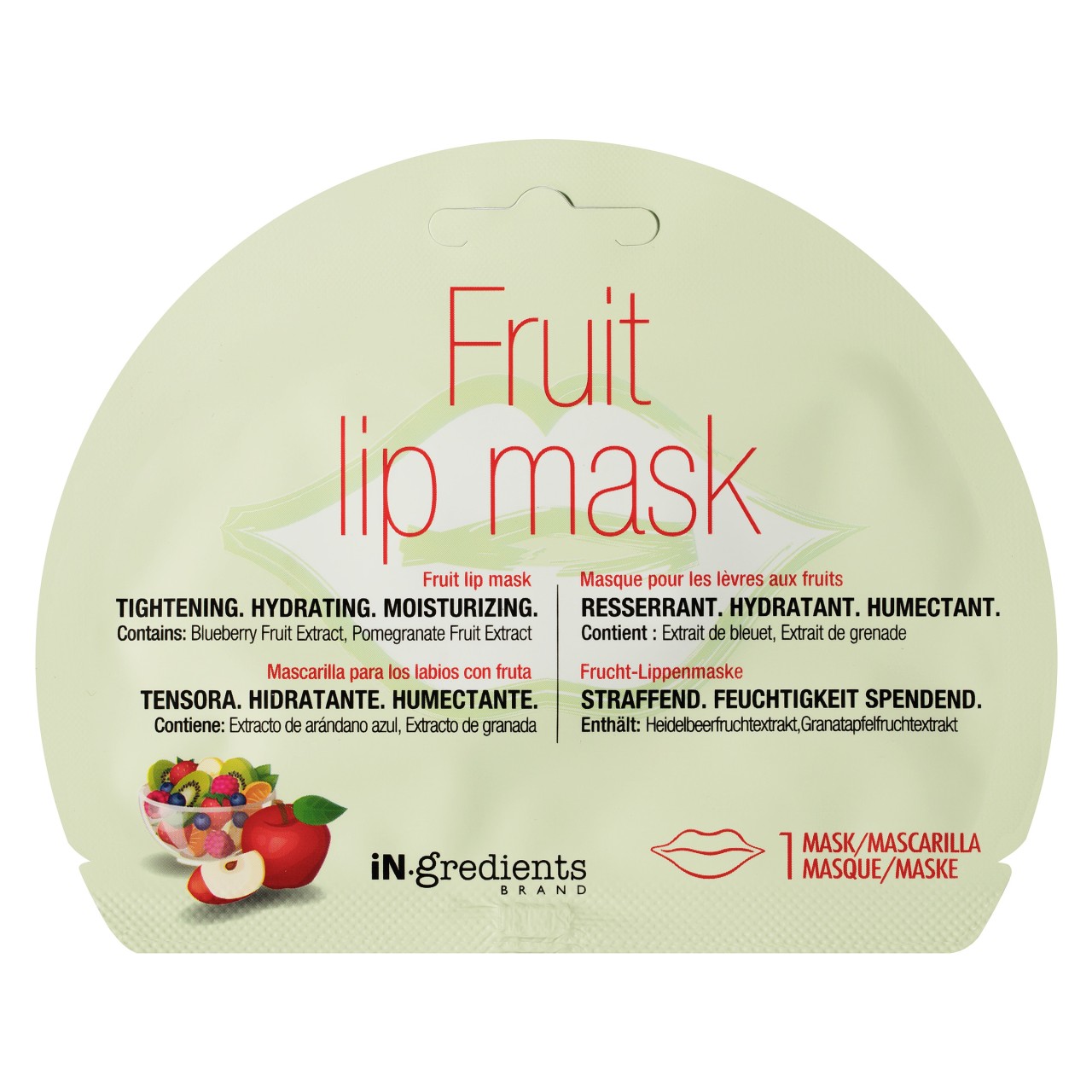 masqueBAR iN.gredients Fruit Lip Mask