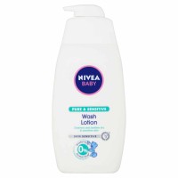 Nivea Nivea Baby Pure & Sensitive mycí gel na tvář, tělo a vlásky