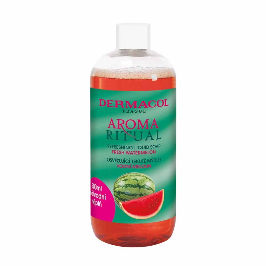 Dermacol Aroma Ritual - náhr. náplň tek. mýdlo vodní meloun