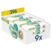 Pampers Ubrousky Pure protection Coconut Oil (9x44ks)