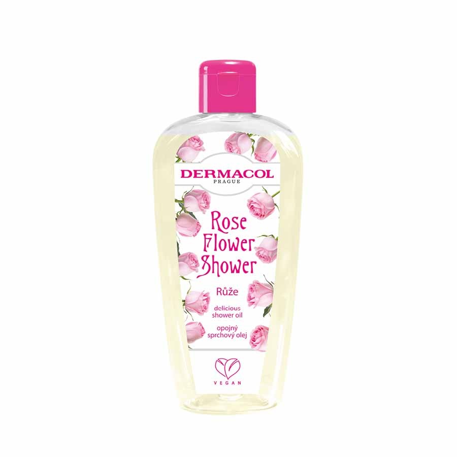 Dermacol Flower shower opojný sprchový olej Růže