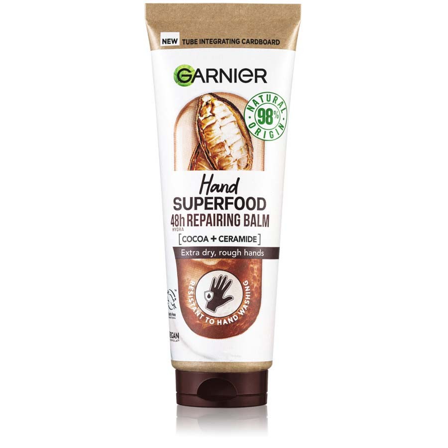 Garnier Hand Superfood Repairing Balm Cream Krém Na Ruce 75 ml