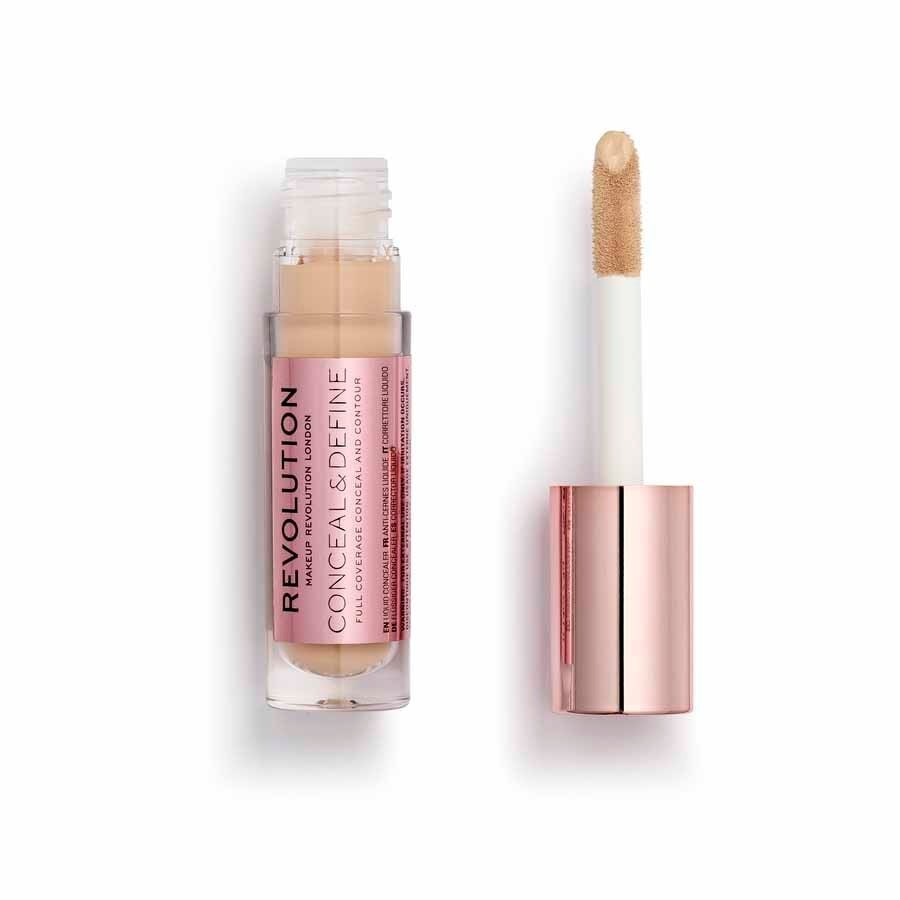 REVOLUTION - Conceal & Define Korektory 3.4 ml Světle hnědá unisex