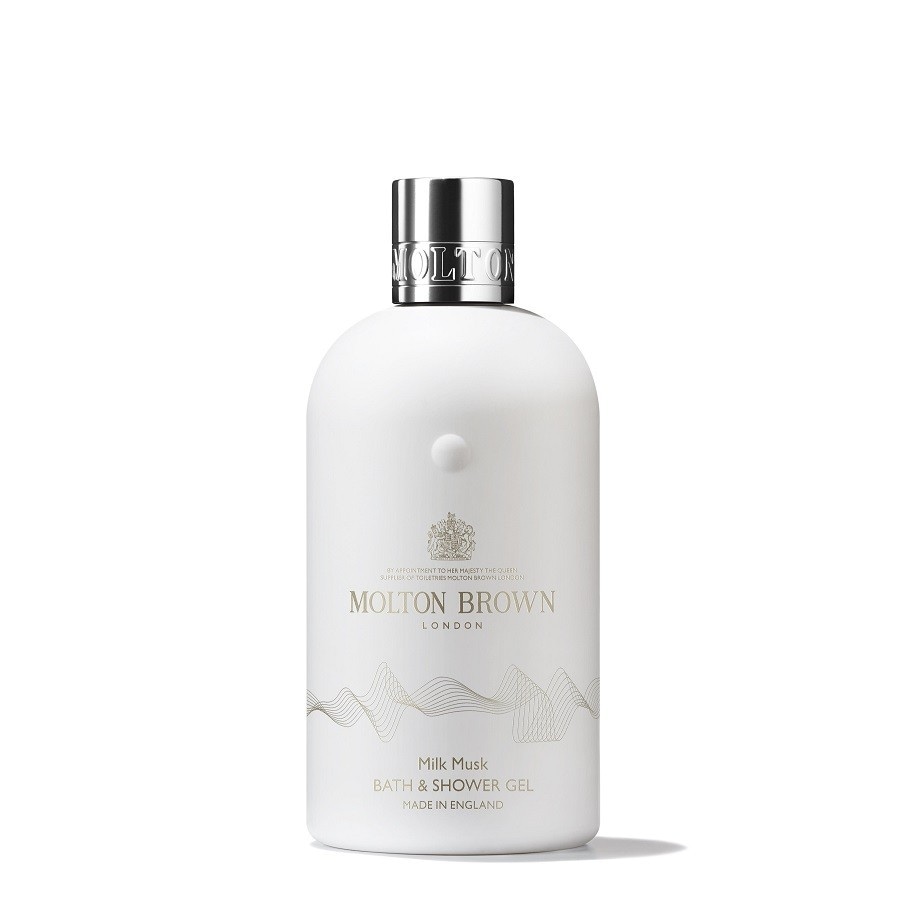 Molton Brown - Body Essentials Milk Musk Bath & Shower Gel Sprchové gely 300 ml dámské