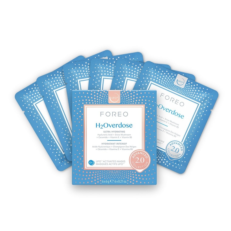 FOREO - UFO™ H2Overdose 2.0 Hydratační masky 36 g unisex