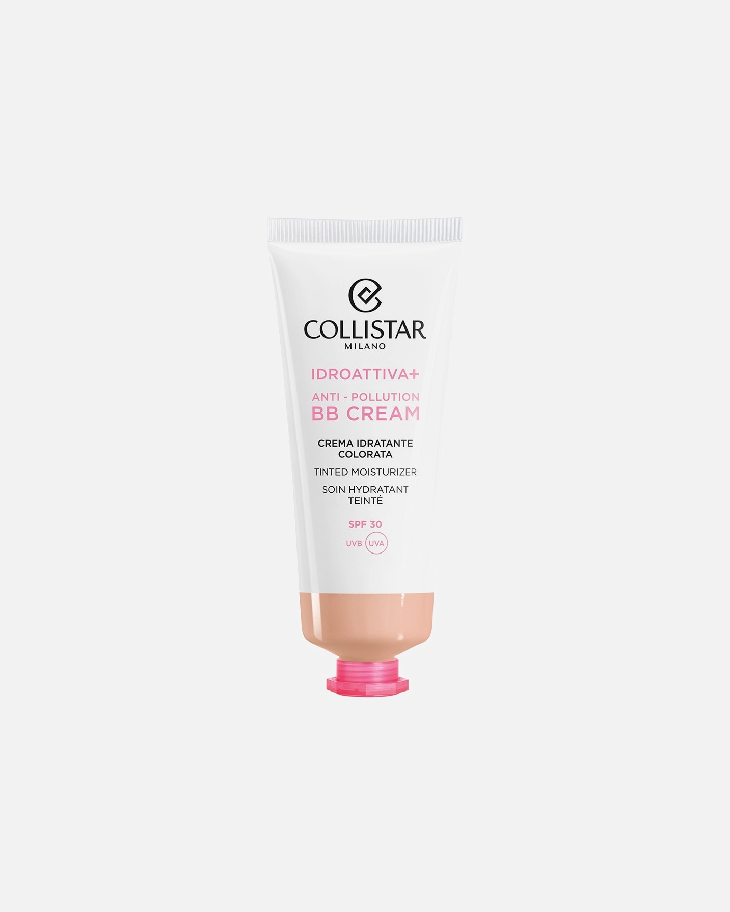 BB krém po UnisexCollistarIDROATTIVA+ ANTIPOLLUTION SPF301 Light