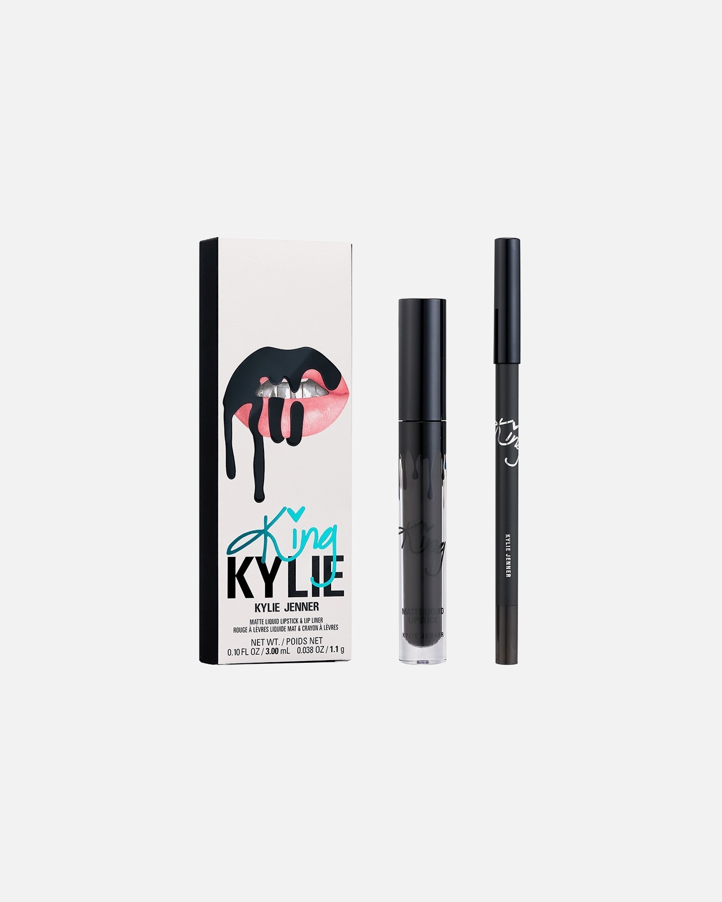 Sada pro líčení rtů po Pro ženyKYLIE COSMETICSKing Kylie2-Piece Matte Lip KitDEAD OF KNIGHT