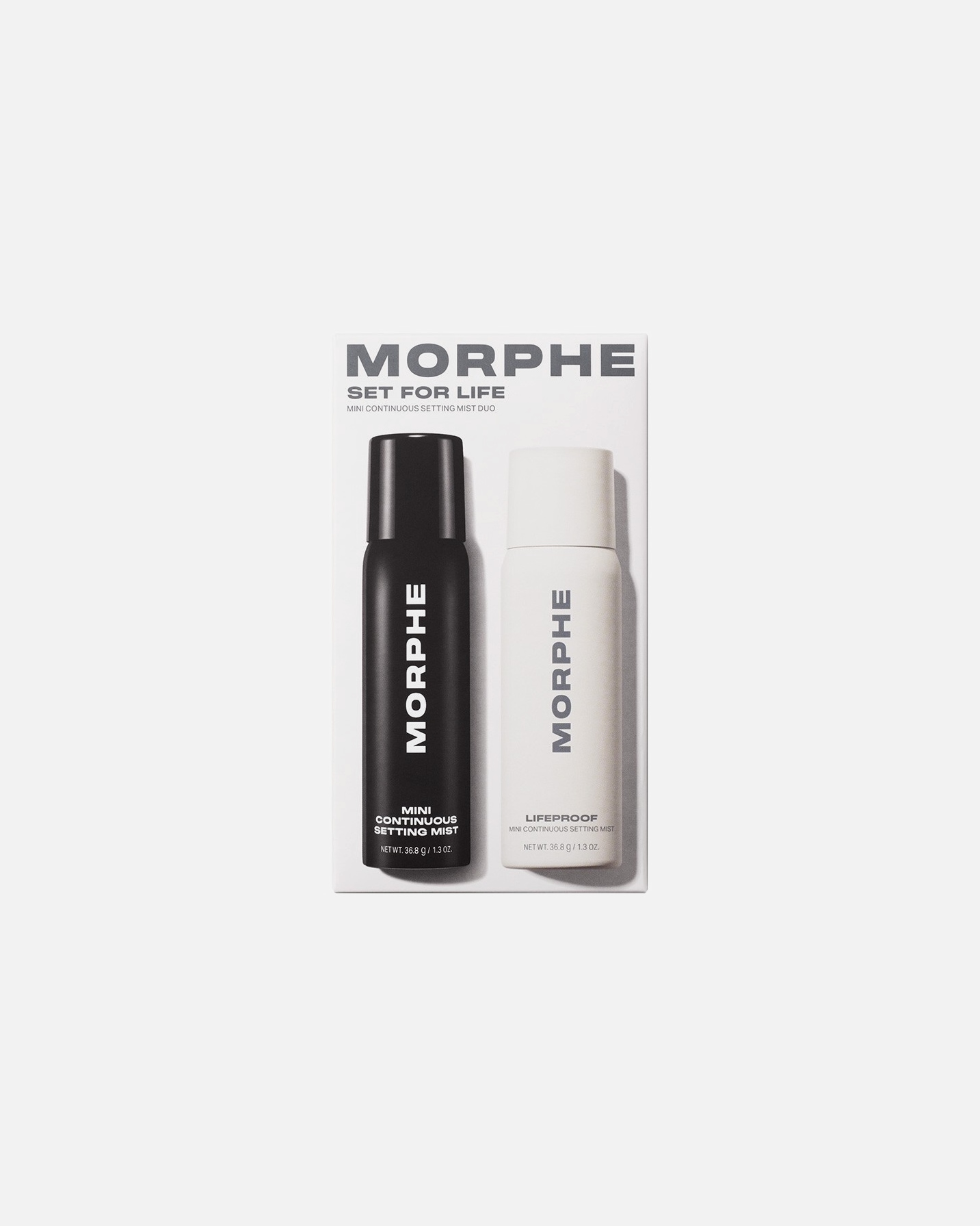 Sada make-upu na pleť po UnisexMorphe#INNERBEAUTYSET FOR LIFE MINI CONTINUOUS SETTING MIST DUO1 kus