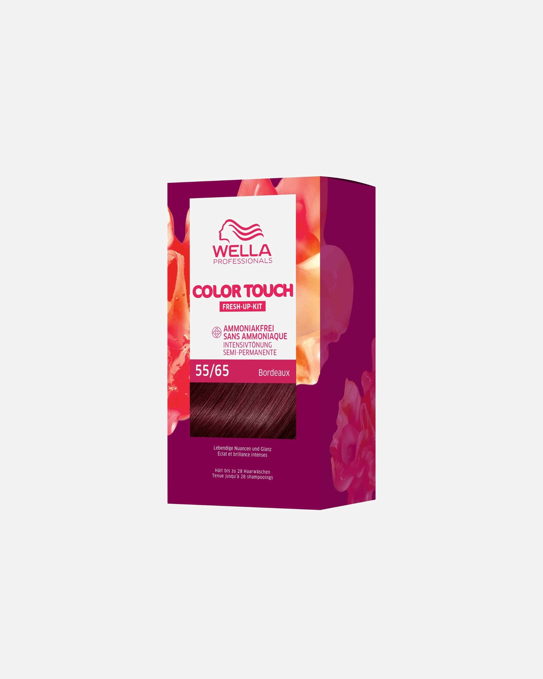 Barva na vlasy po UnisexWella ProfessionalsColor Touch55 - BORDEAUX