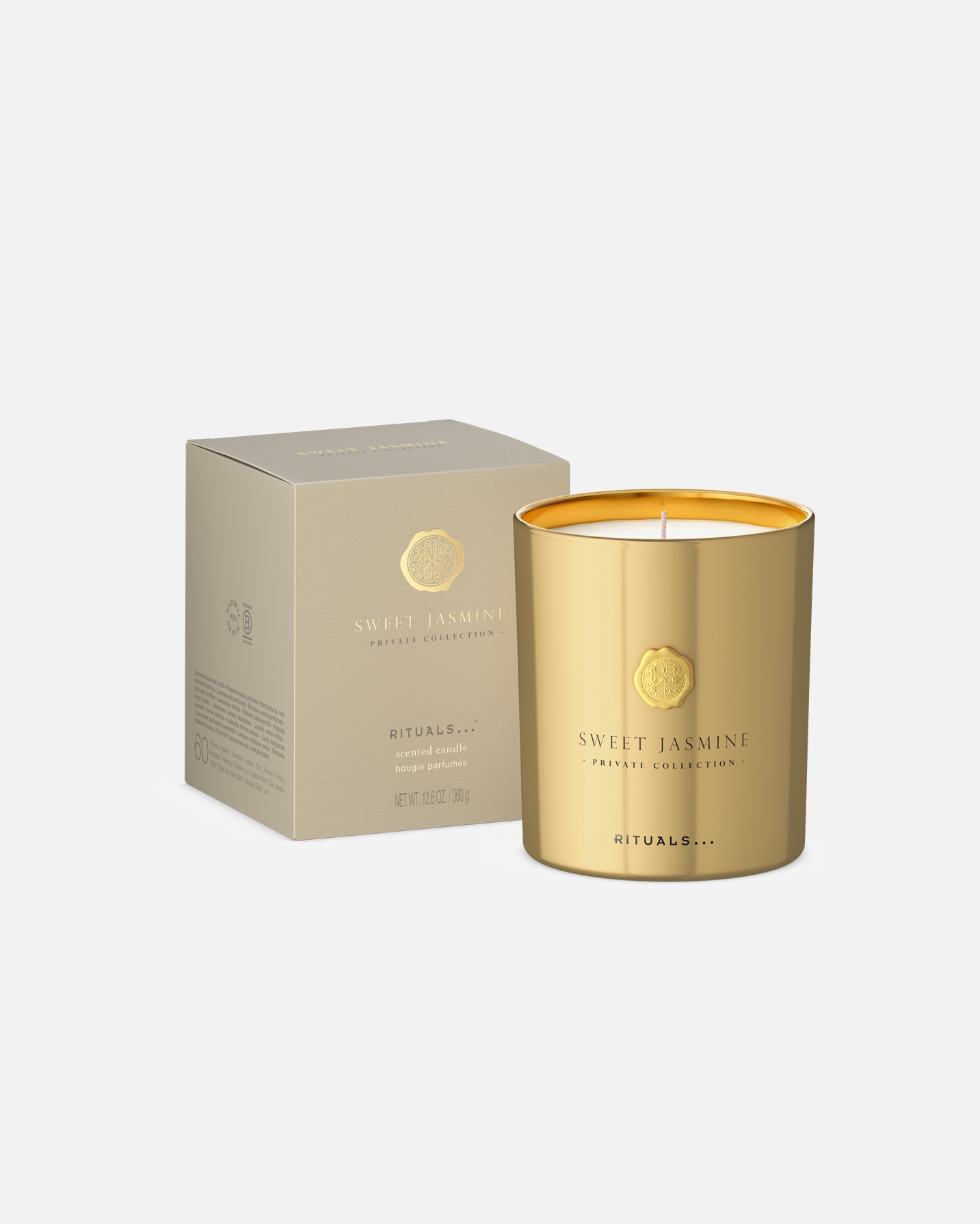 Svíčka po UnisexRitualsPrivate CollectionSweet Jasmine Scented Candle - vonná svíčka360 g