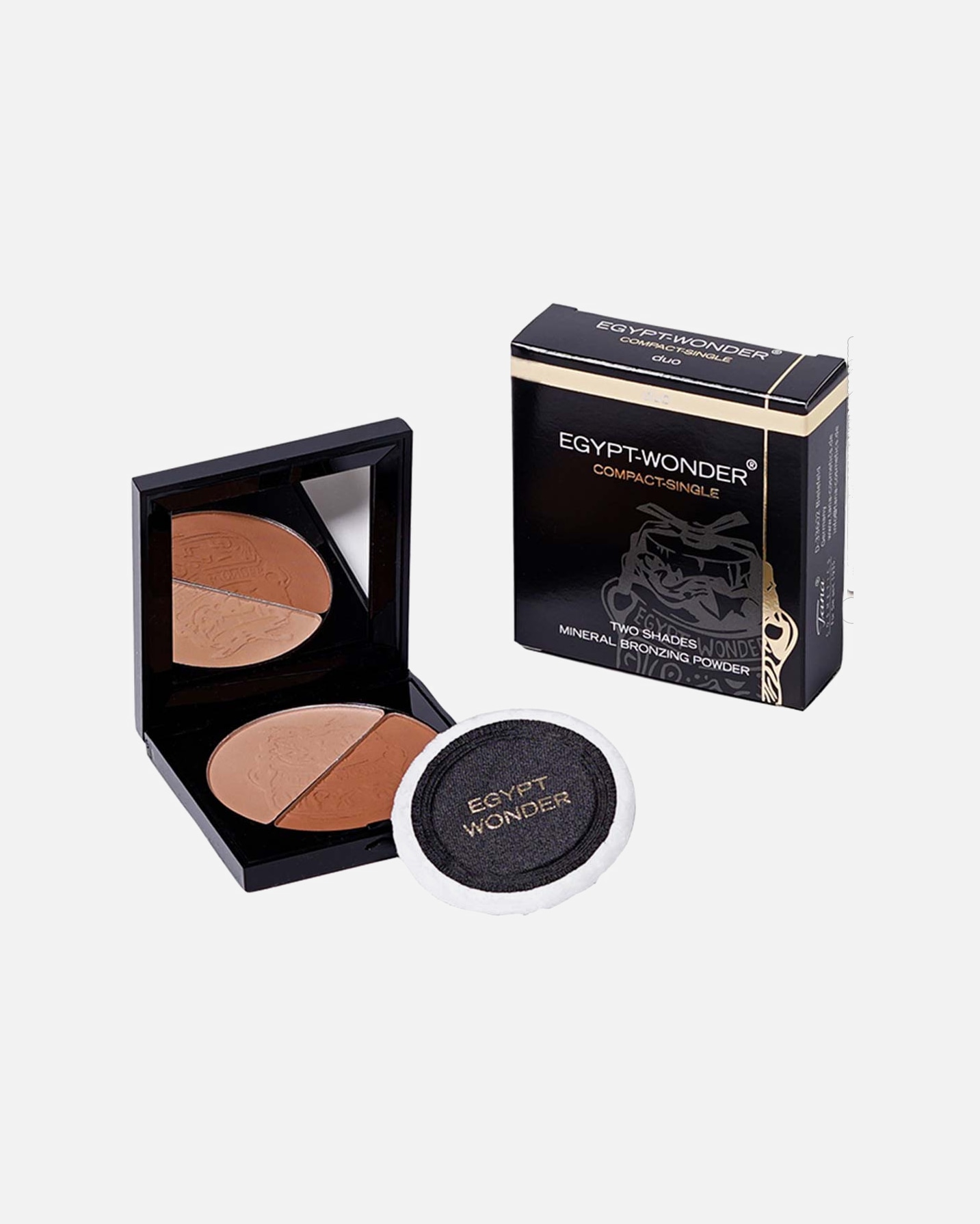 Pudr po UnisexTanaEgypt-WonderCompact - Single Duo Matt