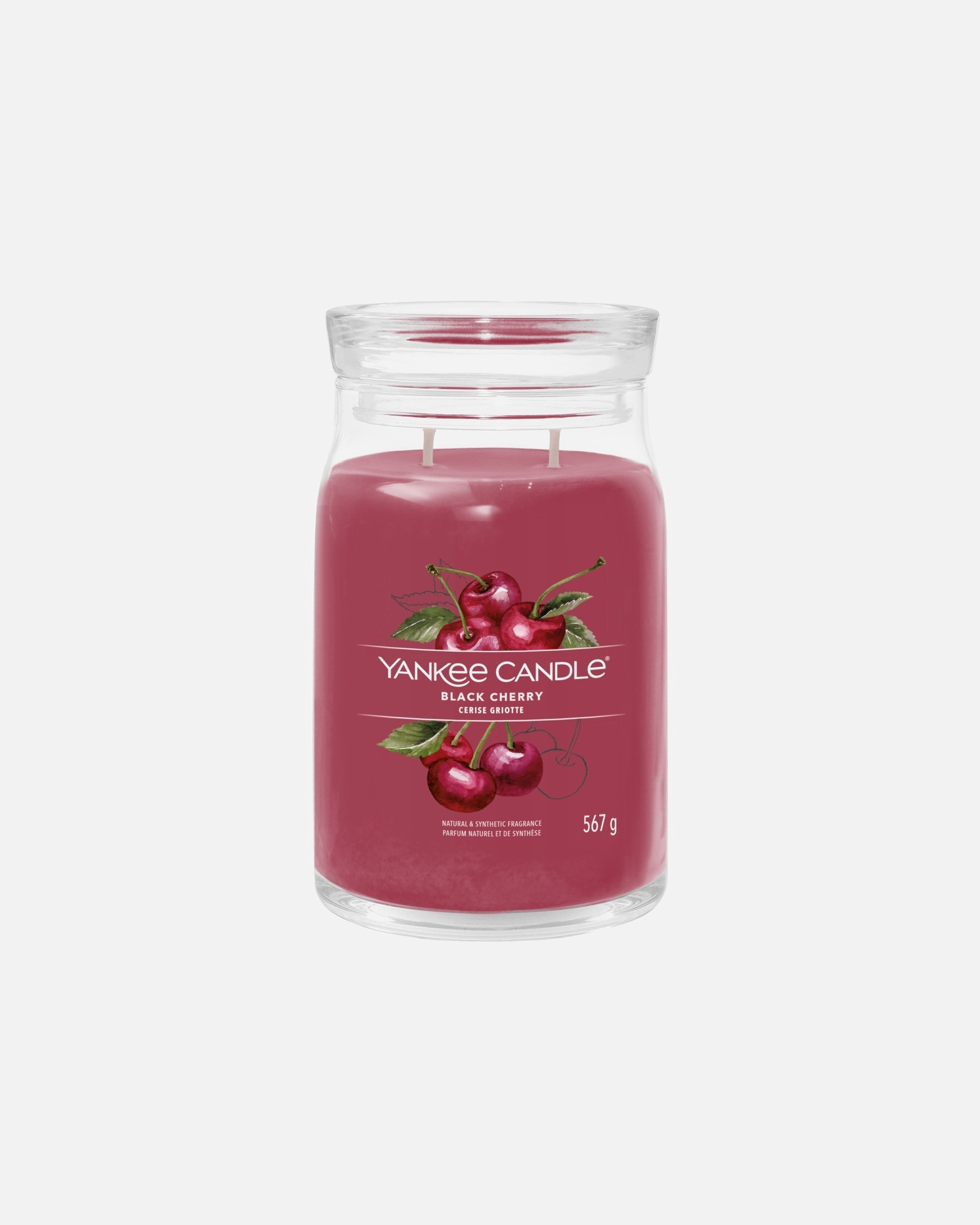 Svíčka po UnisexYANKEE CANDLE#INNERBEAUTYStřední svíčka 2knoty/Black Cherry567 g - Signature