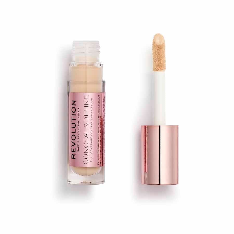 REVOLUTION - Conceal & Define Korektory 3.4 ml Béžová unisex