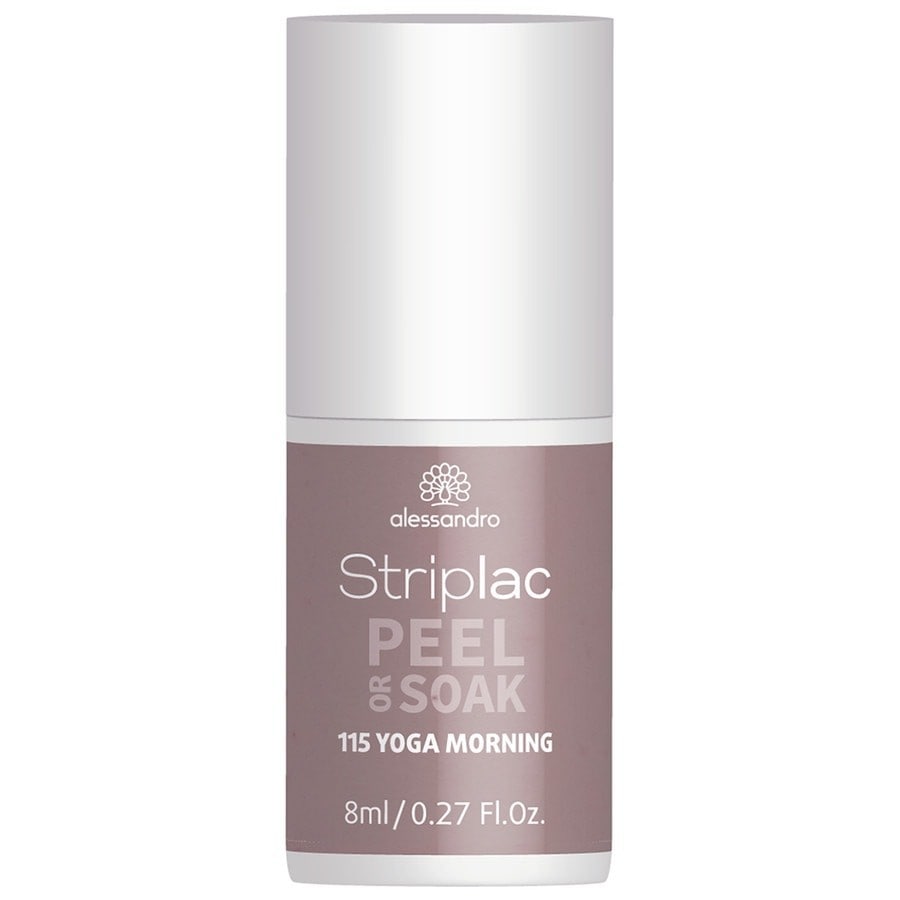 Alessandro - Striplac Peel or Soak Laky na nehty 8 ml Šedá unisex