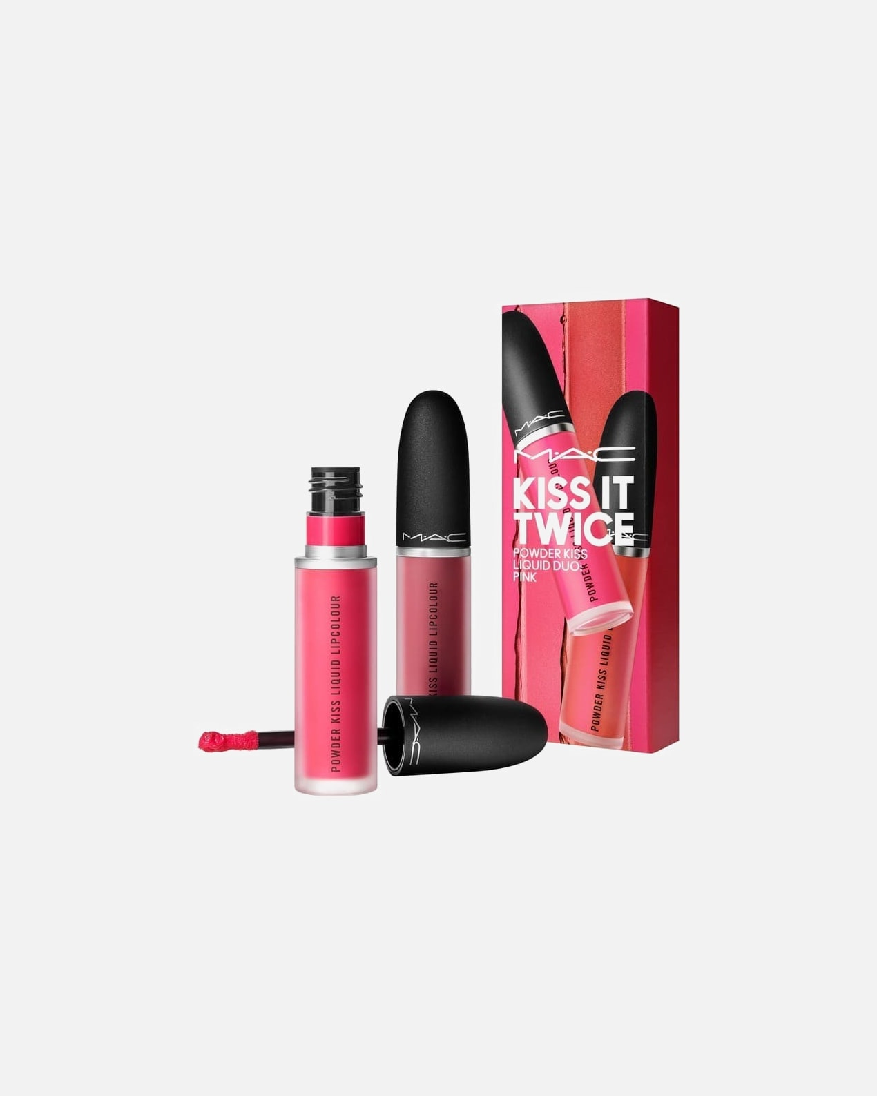 Čisticí gel po UnisexMACPowder KissKiss Twice Lipstick SetPink