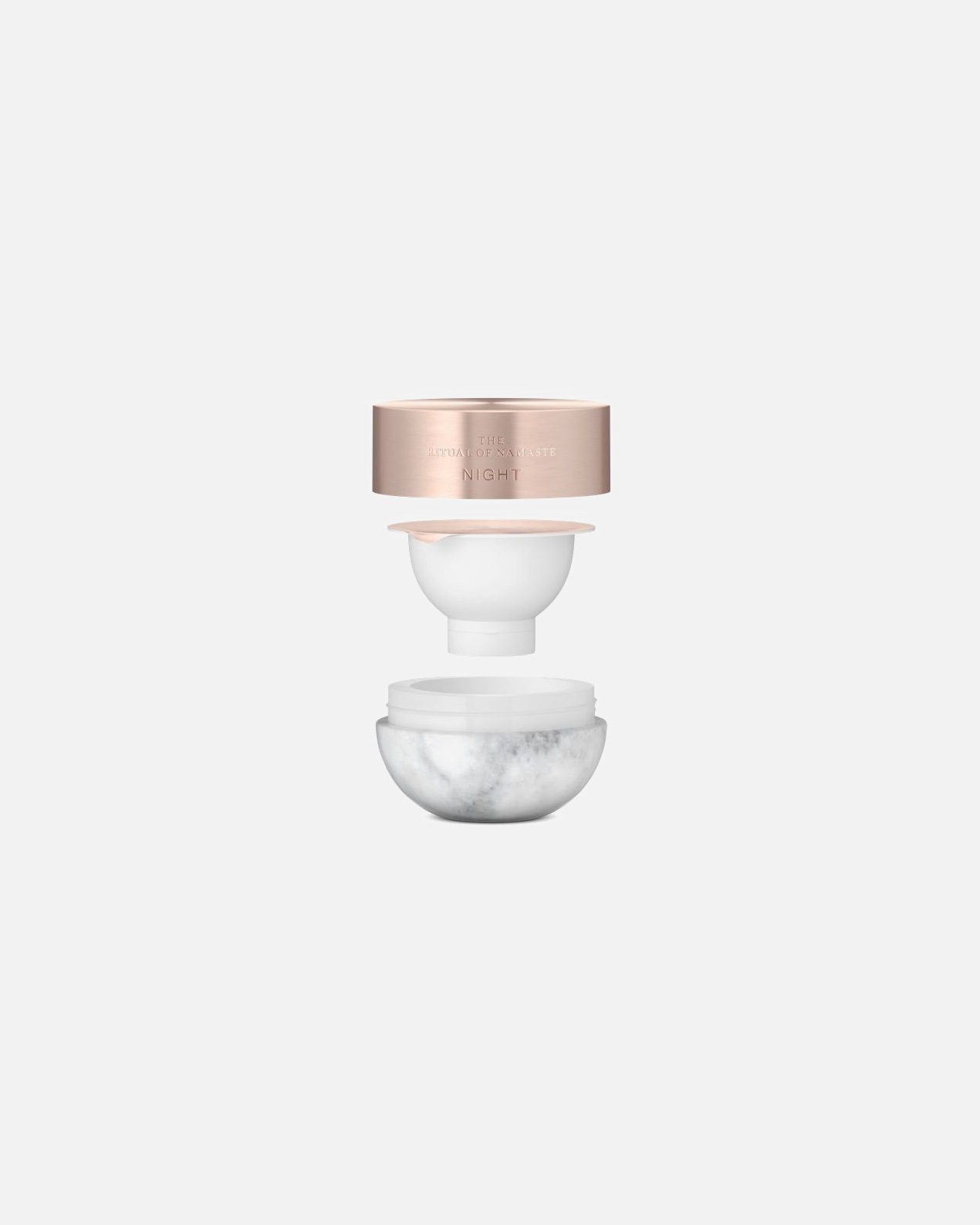Péče proti vráskám po UnisexRitualsThe Ritual of NamasteGlow Anti-Ageing Night Cream - Omlazující noční krém50 ml - Refill