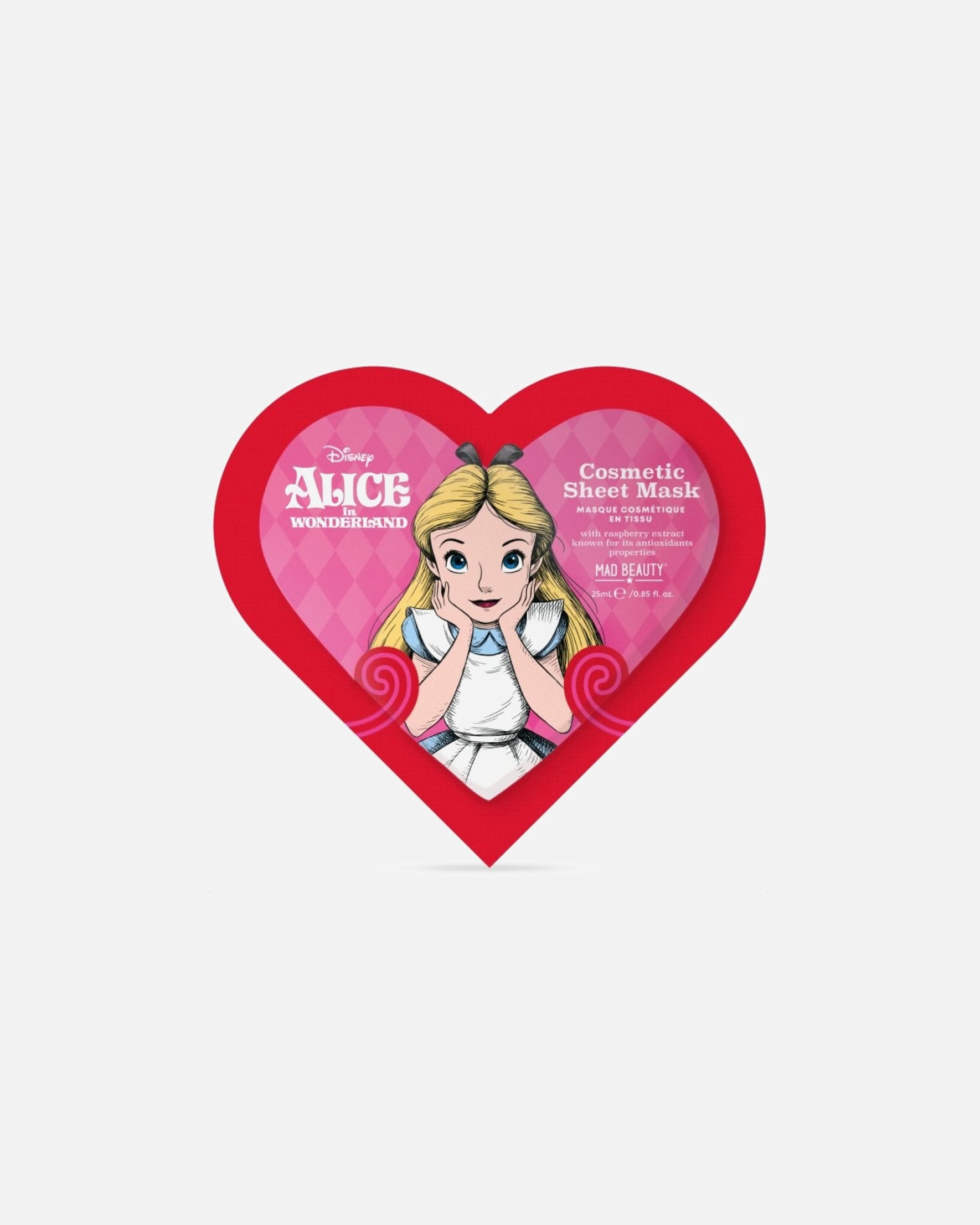 Plátýnková maska po UnisexMad BeautyDefault Brand LineALICE IN WONDERLAND1 ks