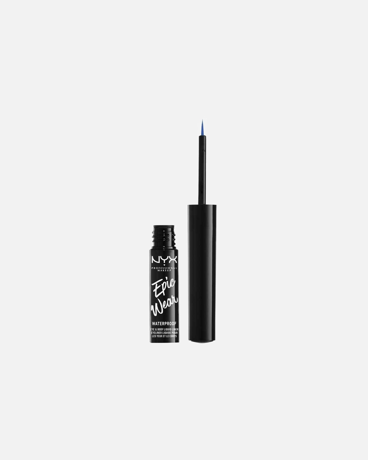 Oční linky po UnisexNYX Professional Makeup#INNERBEAUTYEpic WearSapphire