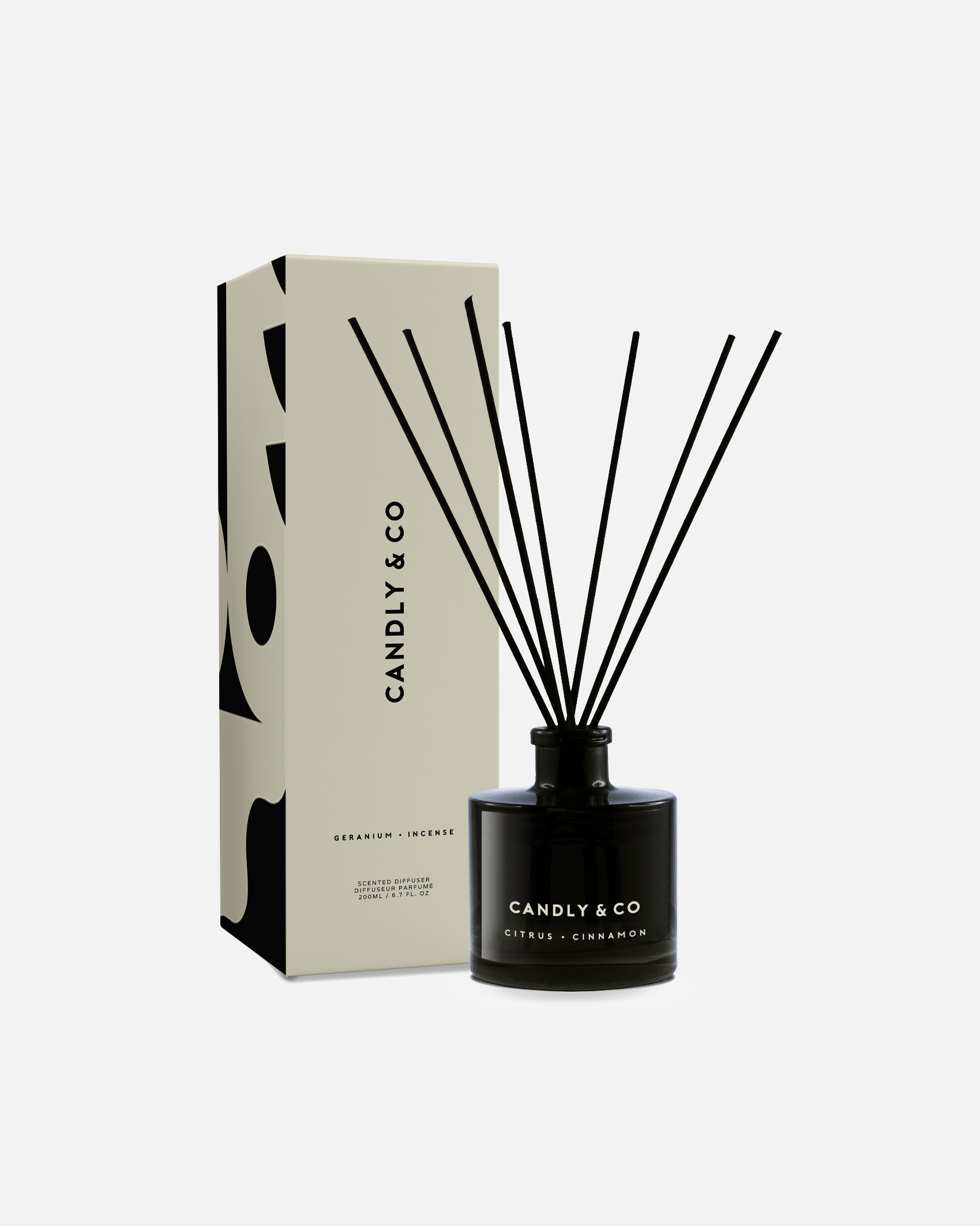 Vůně do bytu po UnisexCandly&Co#INNERBEAUTYDiffuser No.3 Citrus, Cinnamon200 ml