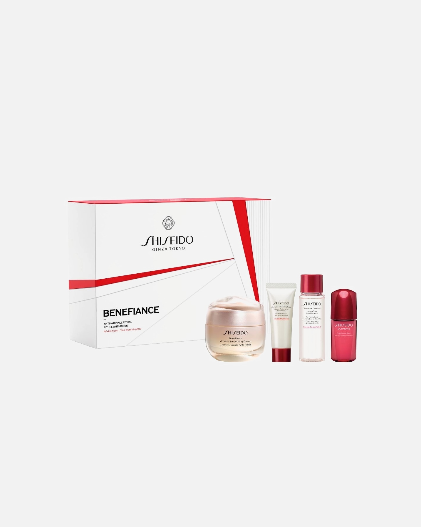 Skincare sada po Pro ženyShiseidoBENEFIANCEVALUE SET1 kus