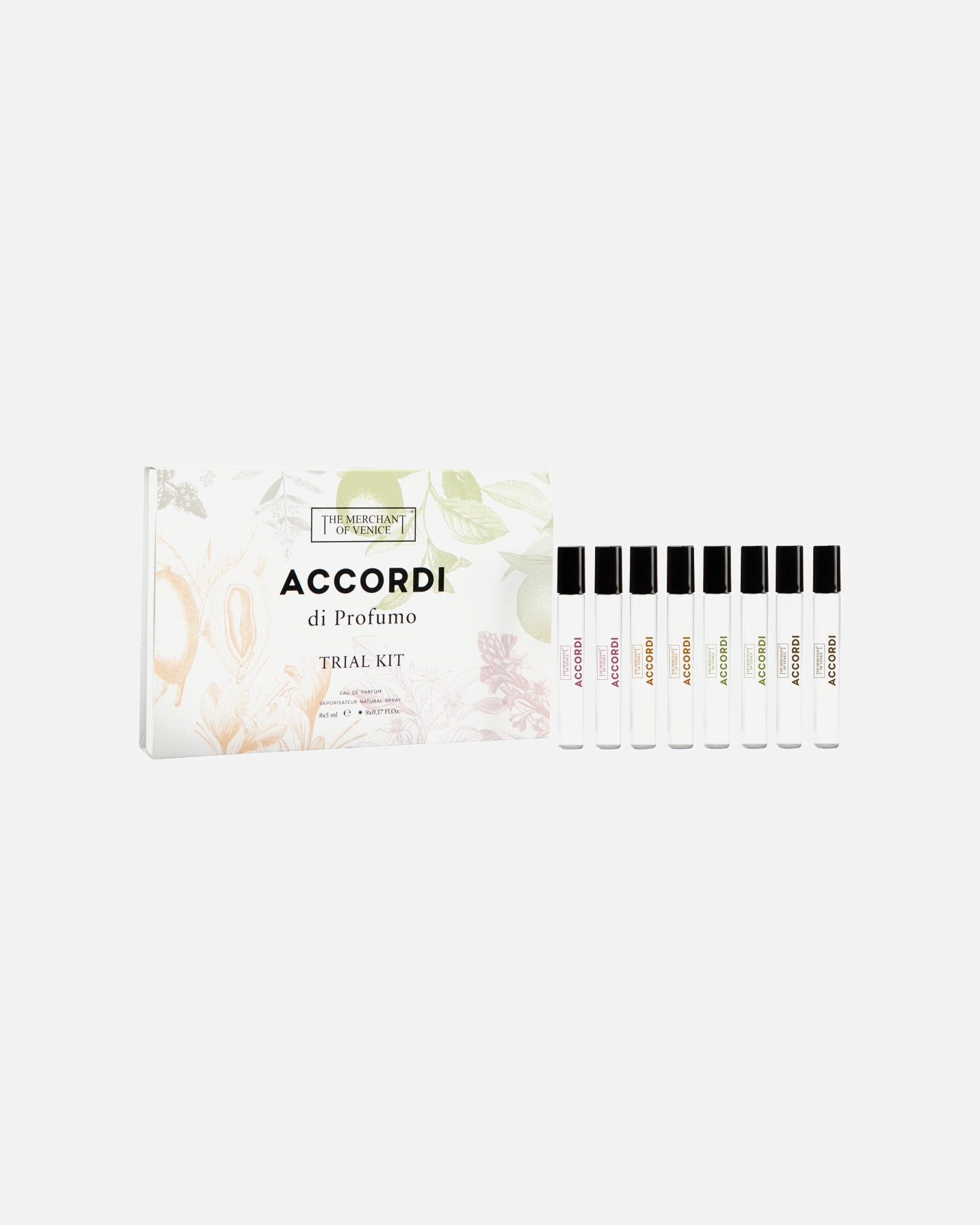 Vonná sada po UnisexTHE MERCHANT OF VENICEAccordi di ProfumoTrial Kit, 8 x 5ml1 ks