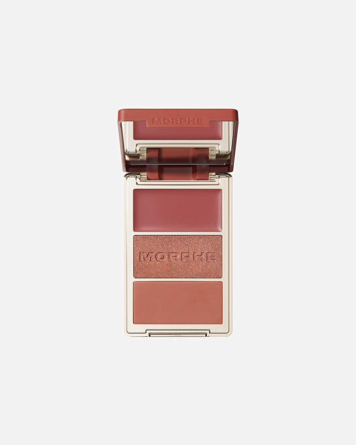 Tvářenka po UnisexMorphe#INNERBEAUTYCHEEK THRILLS MULTI-FINISH FACE TRIOPRIVATE ISLAND