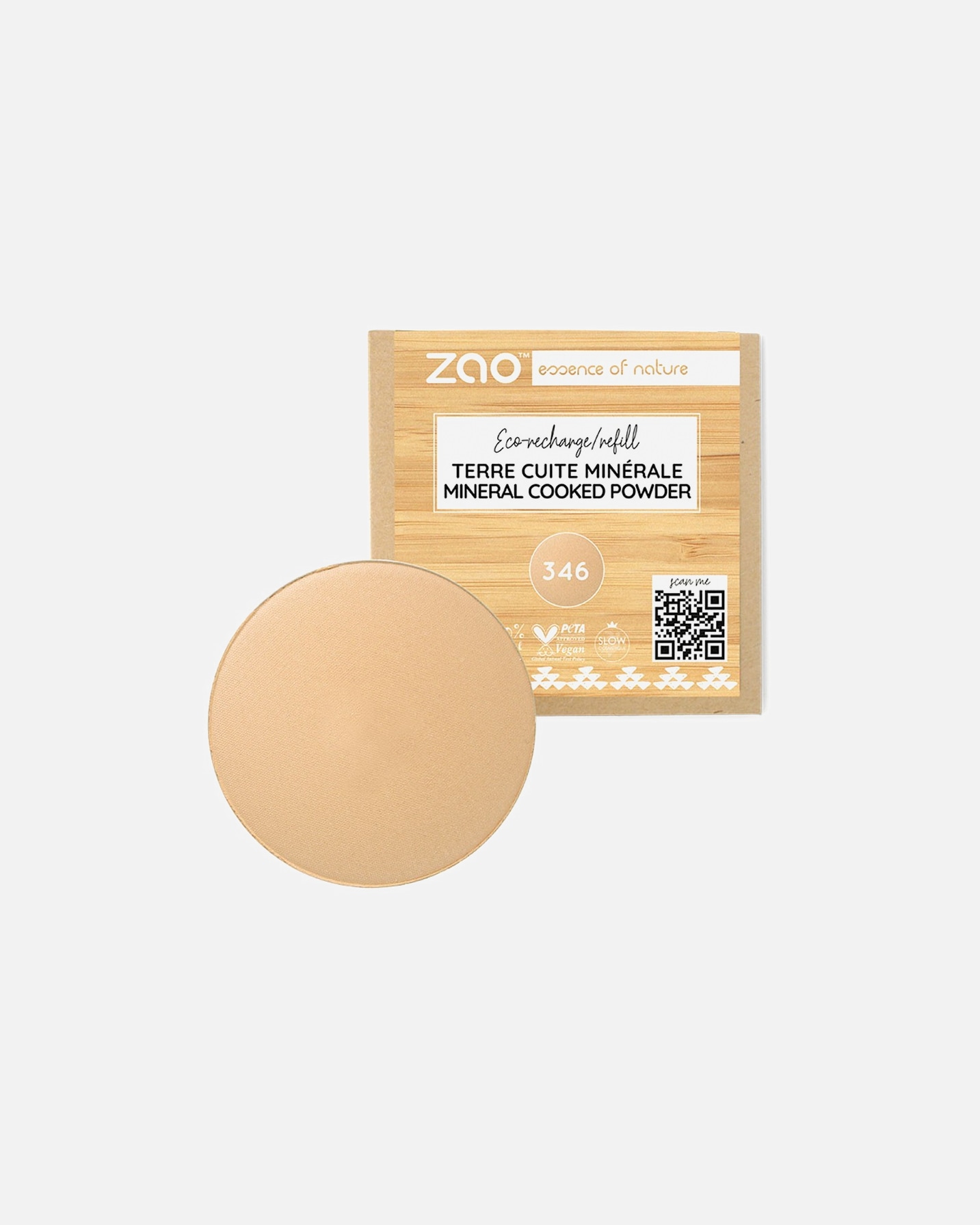 Bronzer po UnisexZAO#INNERBEAUTY346 - MATTIFYING