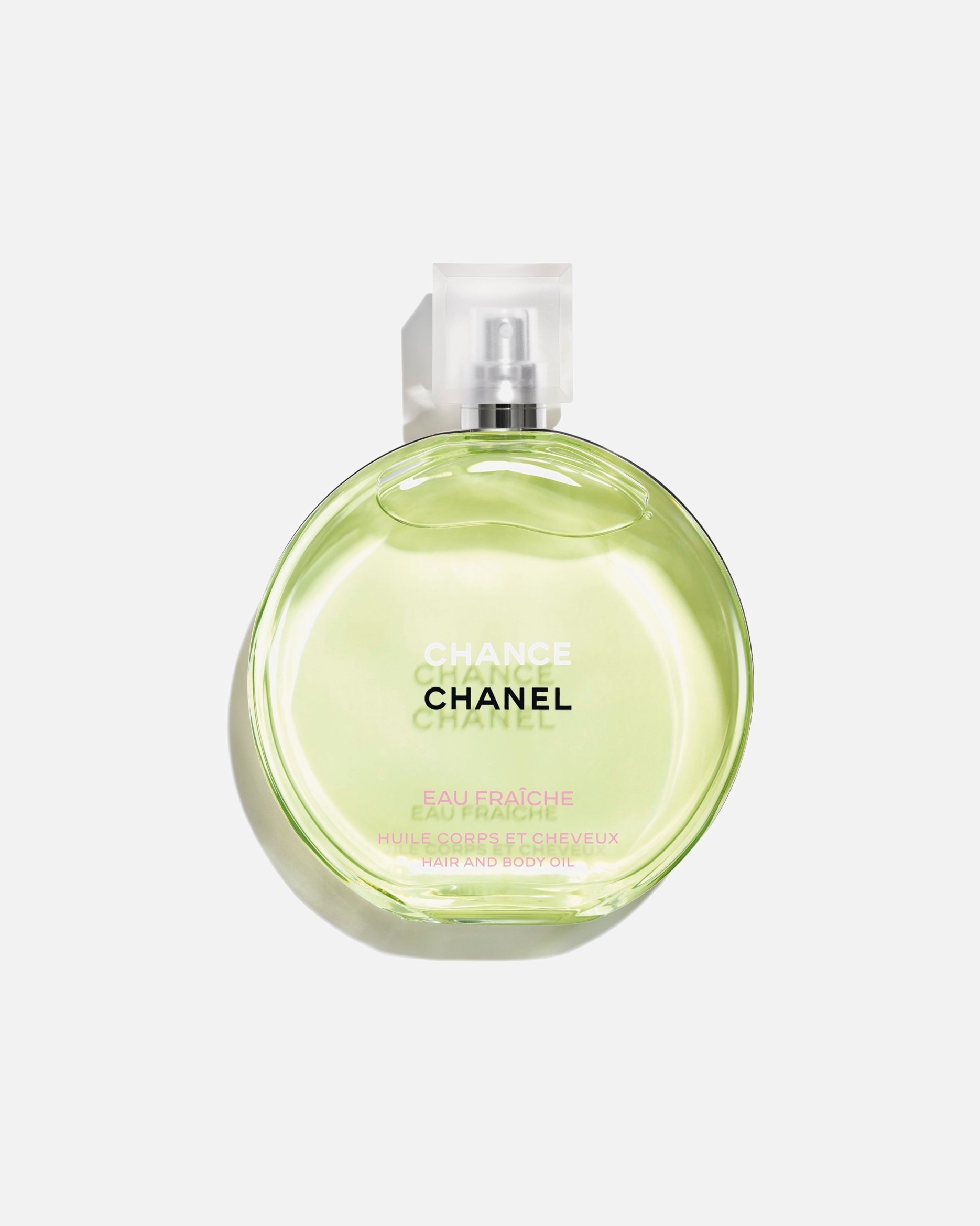 Tělový olej po Pro ženyCHANELCHANCE EAU FRAÎCHETĚLOVÝ A VLASOVÝ OLEJ150 ml