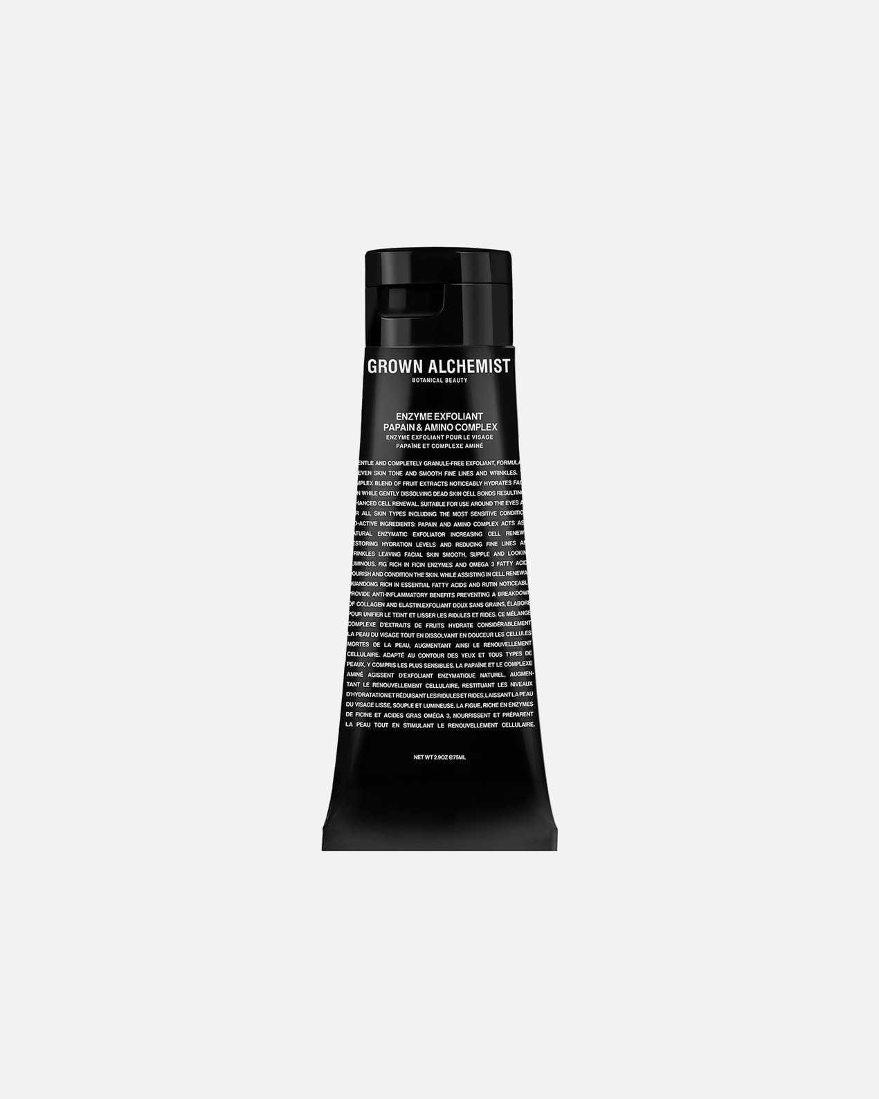 Pleťový peeling po UnisexGrown Alchemist#INNERBEAUTYEnzyme Facial Exfoliant: Papain & Amino Complex75 ml