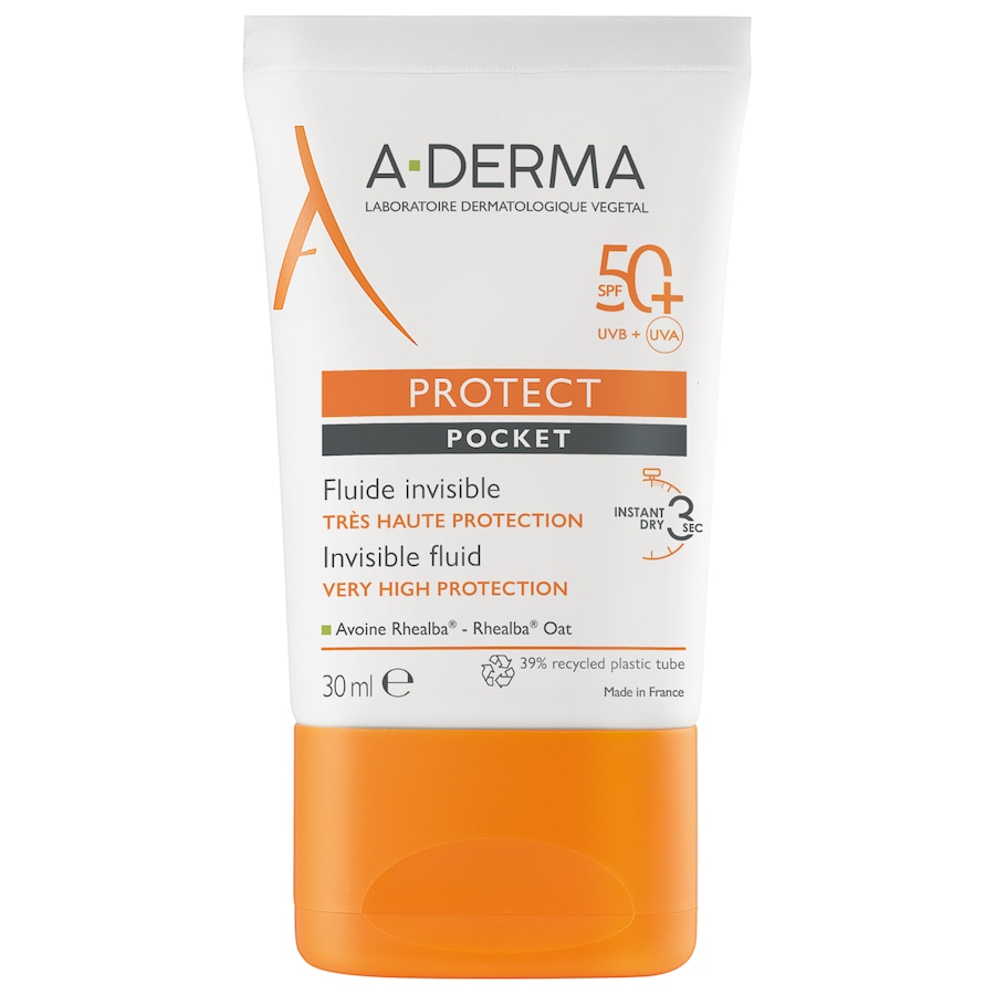 A-DERMA - Protect Pocket Invisble Fluid SPF50+ Opalovací krémy 30 ml unisex