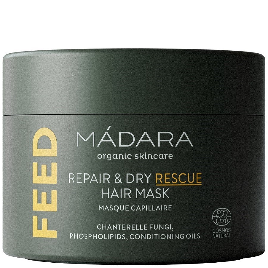 MÁDARA - Grow Volume Feed Repair & Dry Rescue Masky a kúry na vlasy 180 ml unisex
