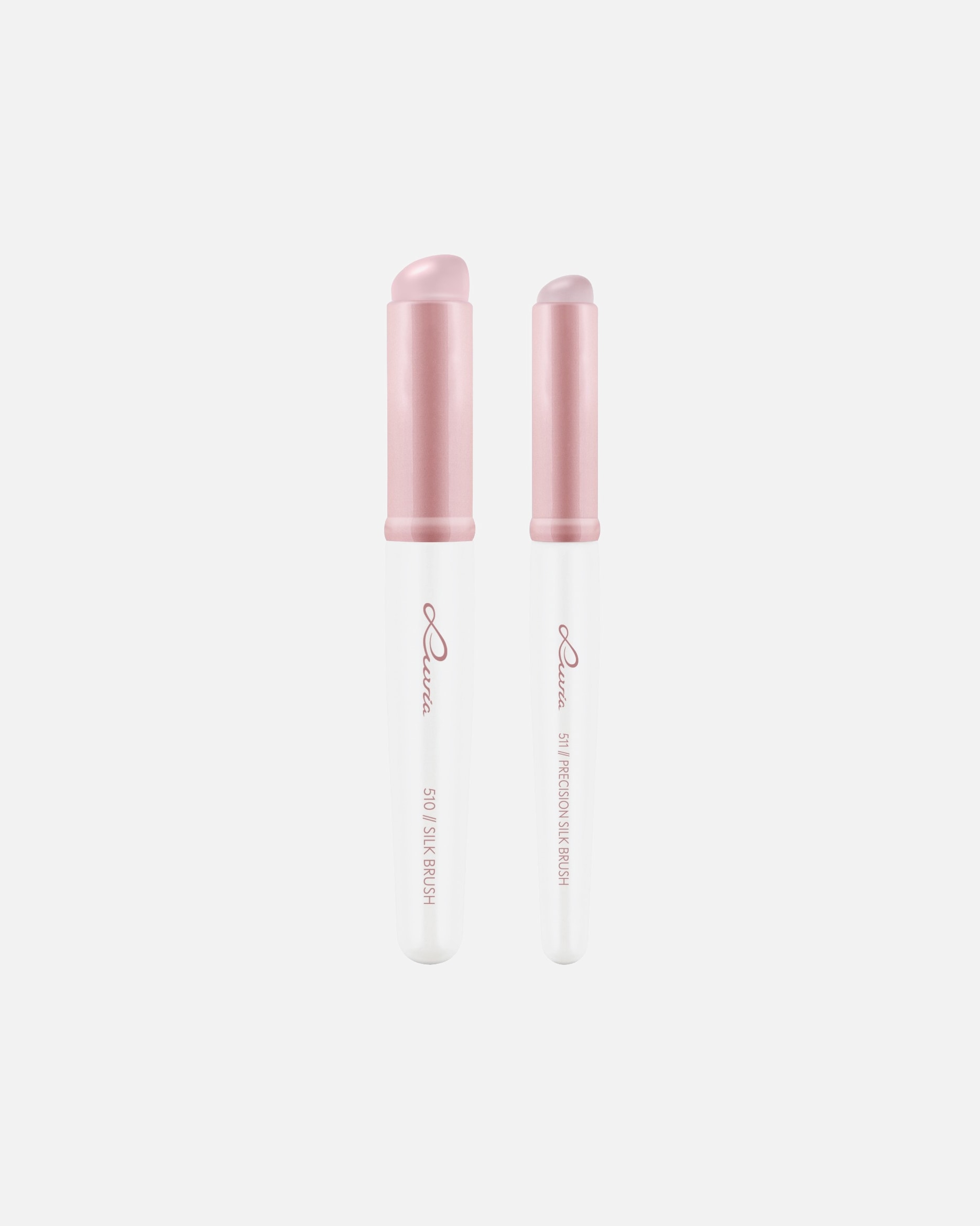 Sada štětců po Pro ženyLuvia#INNERBEAUTYSilk Brush Duo - Candy1 ks