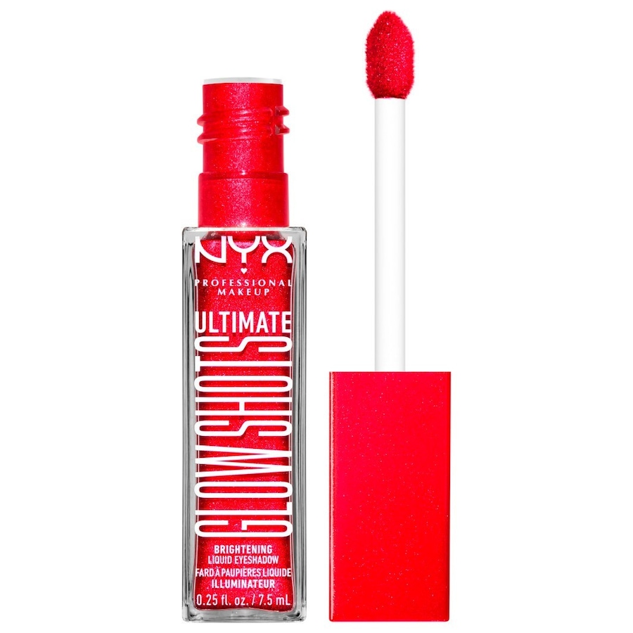 NYX Professional Makeup - Ultimate Glow Shots Oční stíny 7.5 ml Vínová unisex