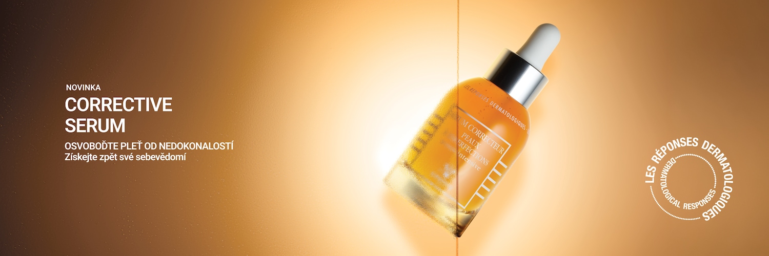 Objevte NOVINKU Corrective Serum, které osvobodí vaši pleť od nedokonalostí a pomůže vám získat zpět sebevědomí.