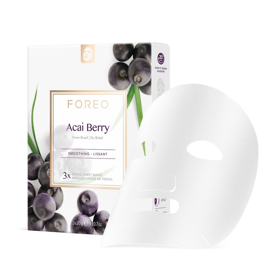 FOREO - Skincare Farm To Face Sheet Mask - Acai Berry Látkové masky unisex