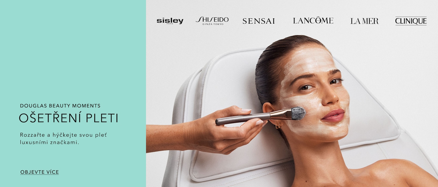 Nechte svou pleť rozjasnit a hýčkat luxusními značkami během ošetření pleti v Douglas Beauty Moments, objevte více.