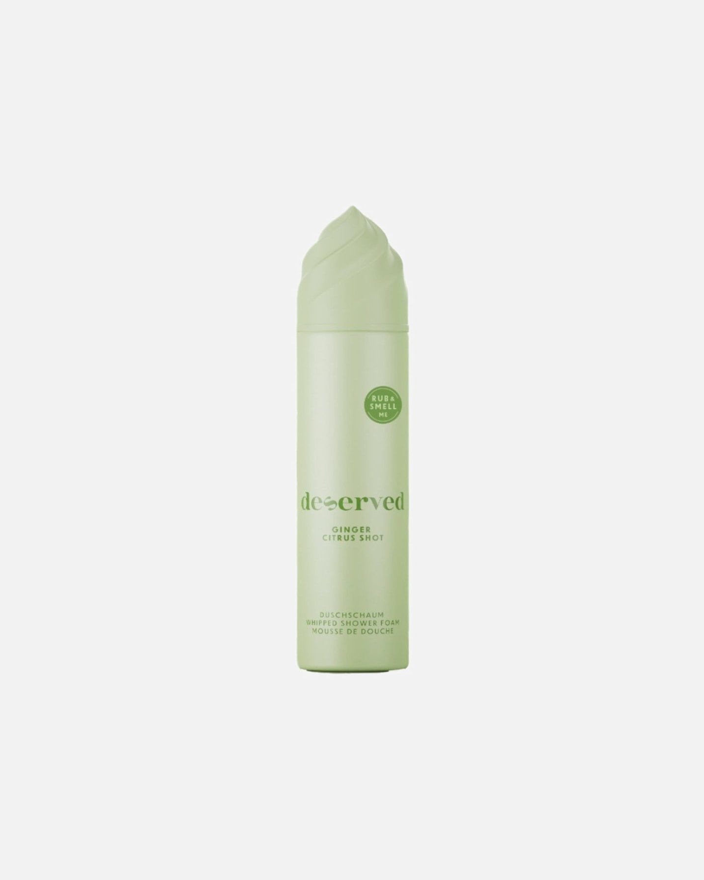 Sprchová pěna po Pro ženyDeservedDefault Brand LineDD Whipped Shower Foam Ginger Citrus Shot250 ml